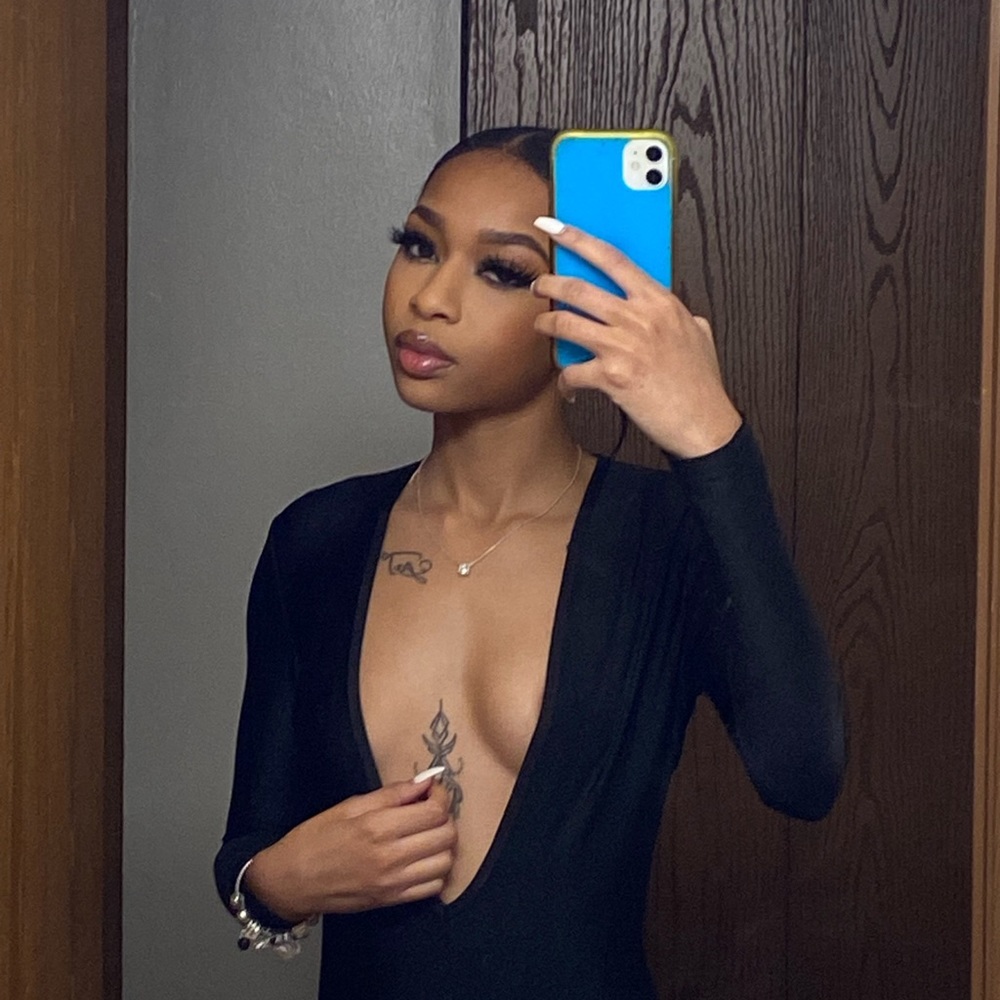 Fashion nova deep v plunge jumpsuit